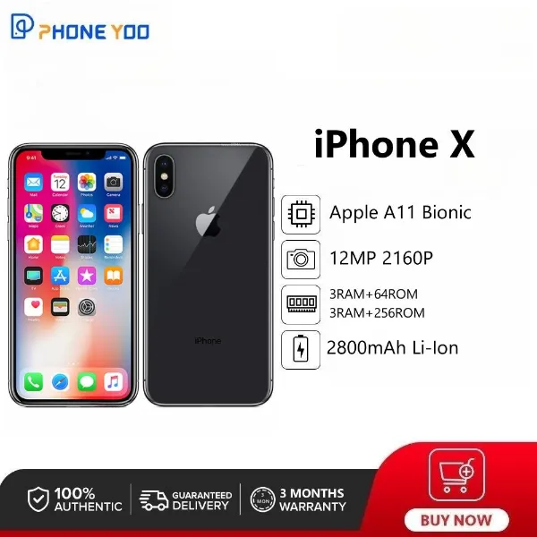 Used iPhone X Original Fullset